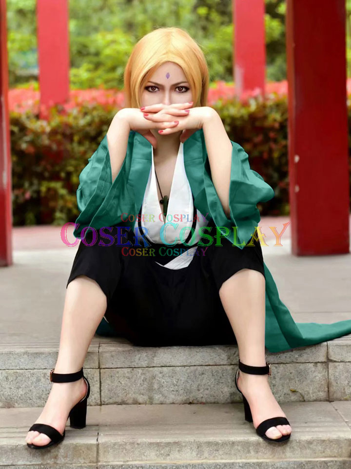 1611 NARUTO Tsunade Cosplay Costume Halloween